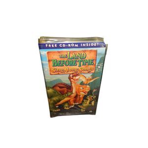 THE LAND BEFORE TIME Sing Along Songs vintage VHS in original clamshell case